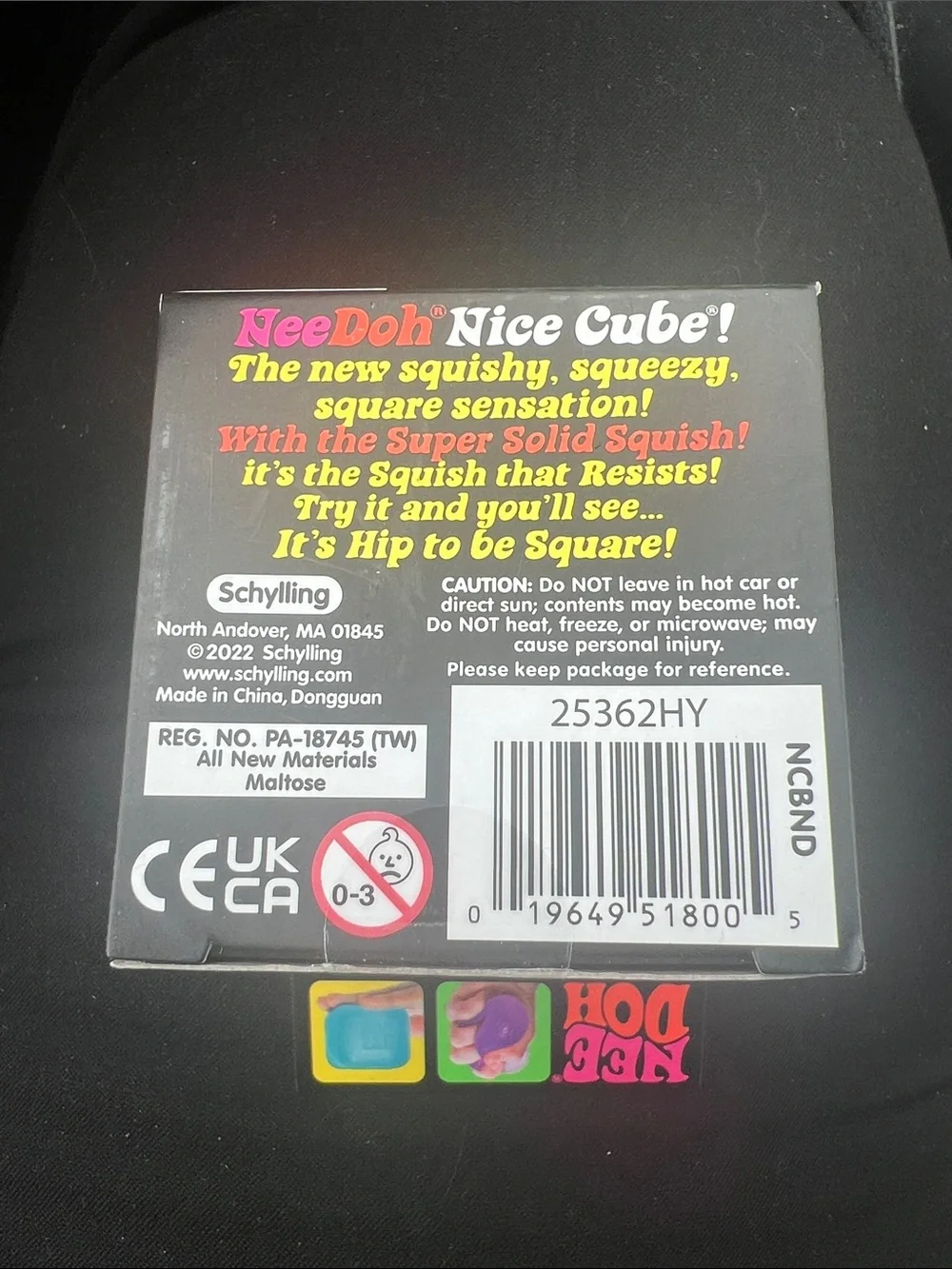 Nee Doh Nice Cube Super Solid Squish - Picture 6 of 6